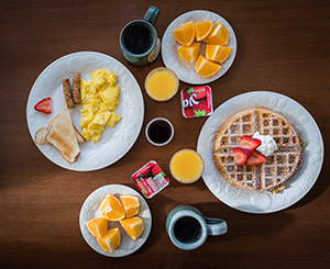 Complimentary Scrumptious Breakfast Private Beach Access