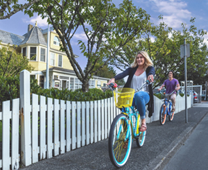Shared Outdoor Patio Yaquina Bay Bridge