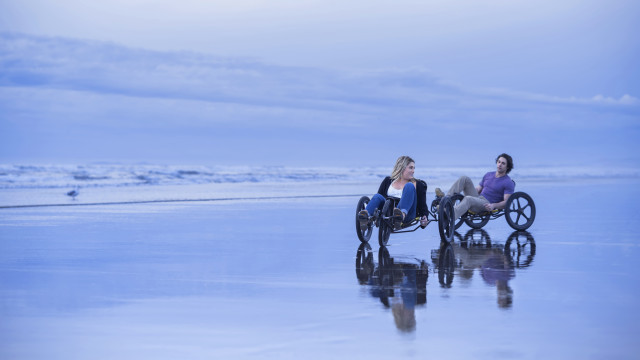  Tandem bike on north coast