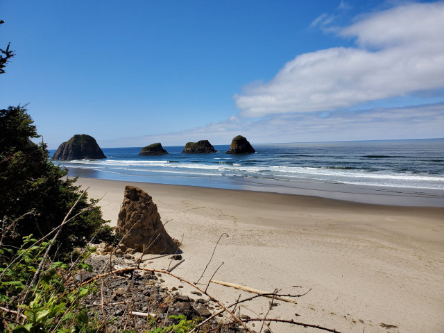 Quick trip of girls to cannon beach Quick trip of girls to cannon beach